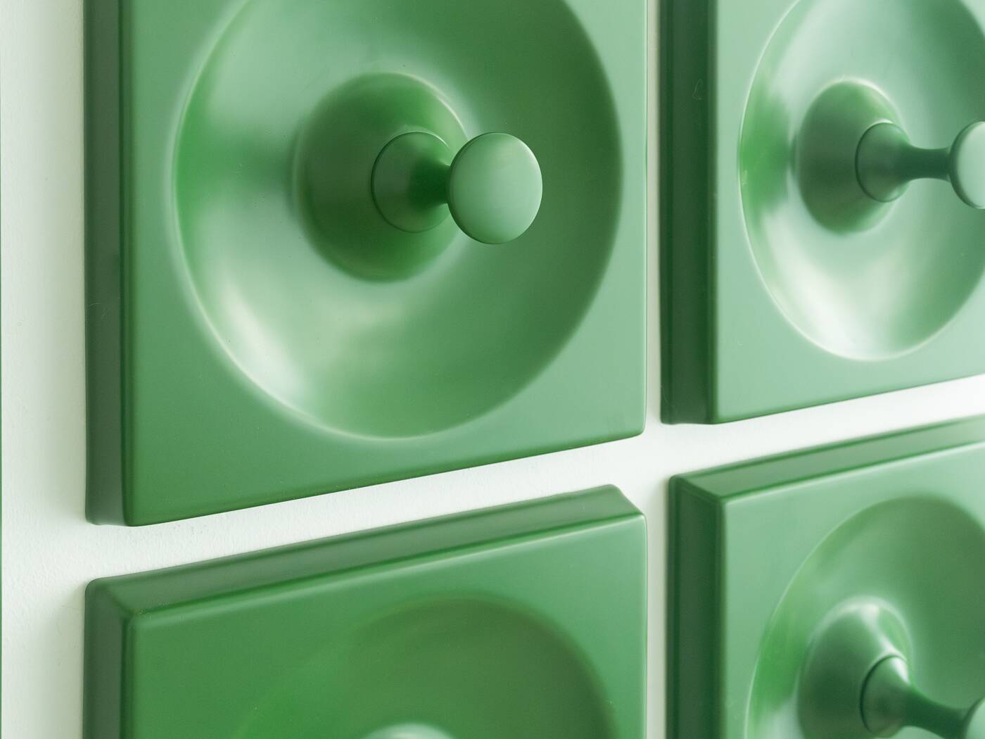 Quadro coat rack set by Jürgen Lange for Schönbuch, 1970s