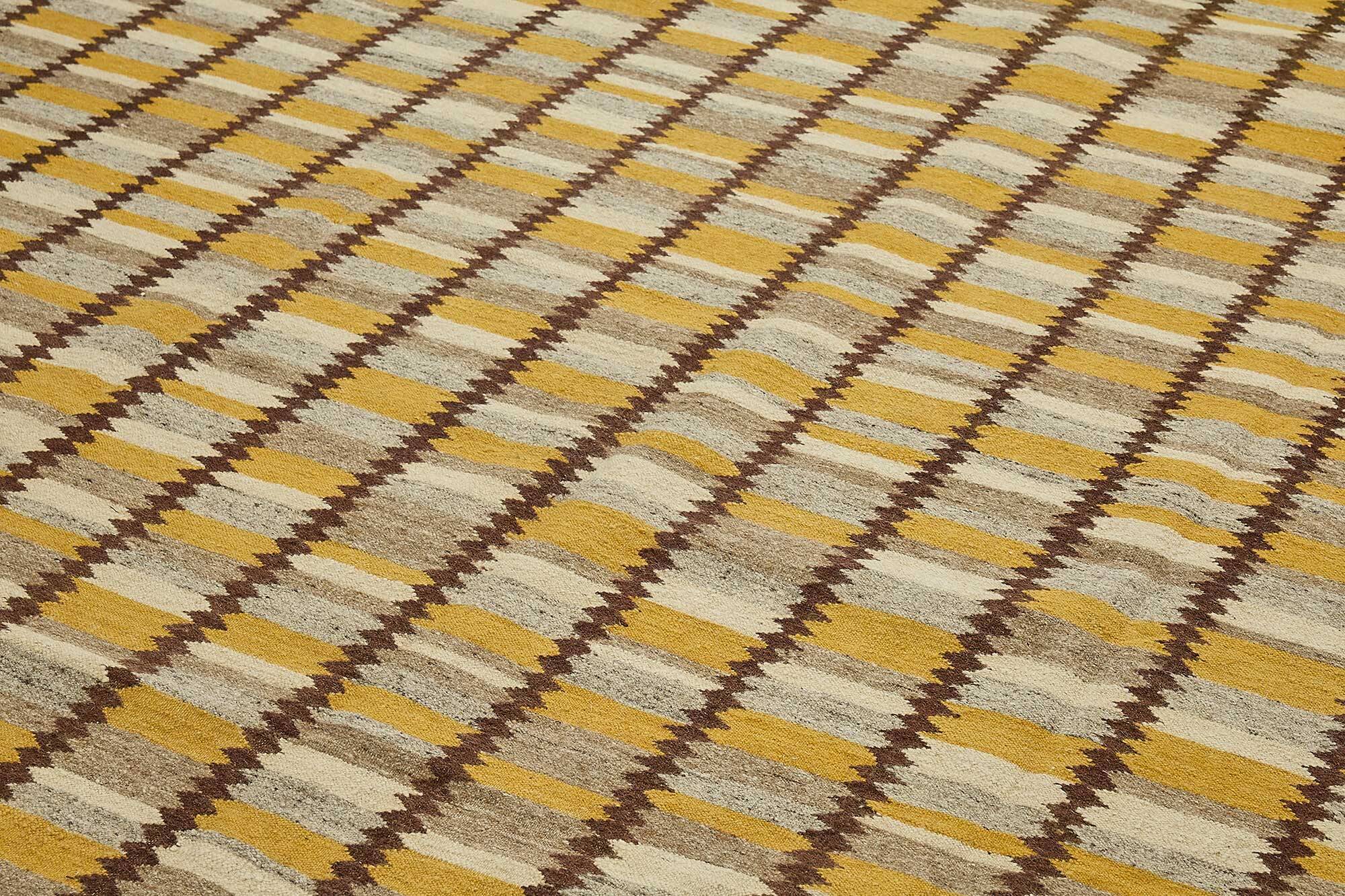 Contemporary Tribal Decorative Kilim 311 cm x 410 cm