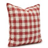Cotton plaid cushion cover - 50cmx50cm