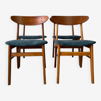 Vintage dining chairs Farstrup teak