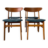 Vintage dining chairs Farstrup teak