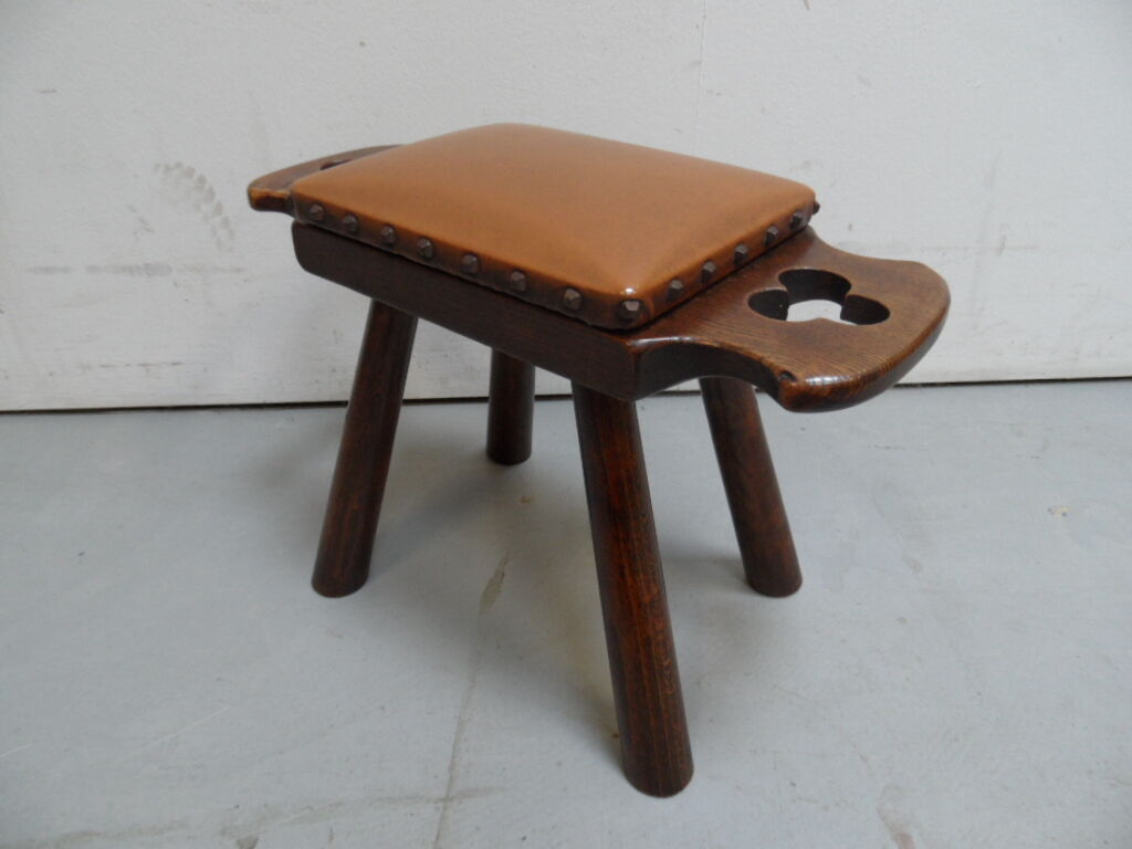 Vintage milk stool