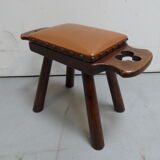Tabouret de traite vintage