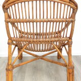 Rattan armchair