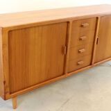 Silkeborg deens teak vintage sideboard 'Bandenitz' | 200 cm