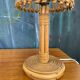 Vintage rattan lamp