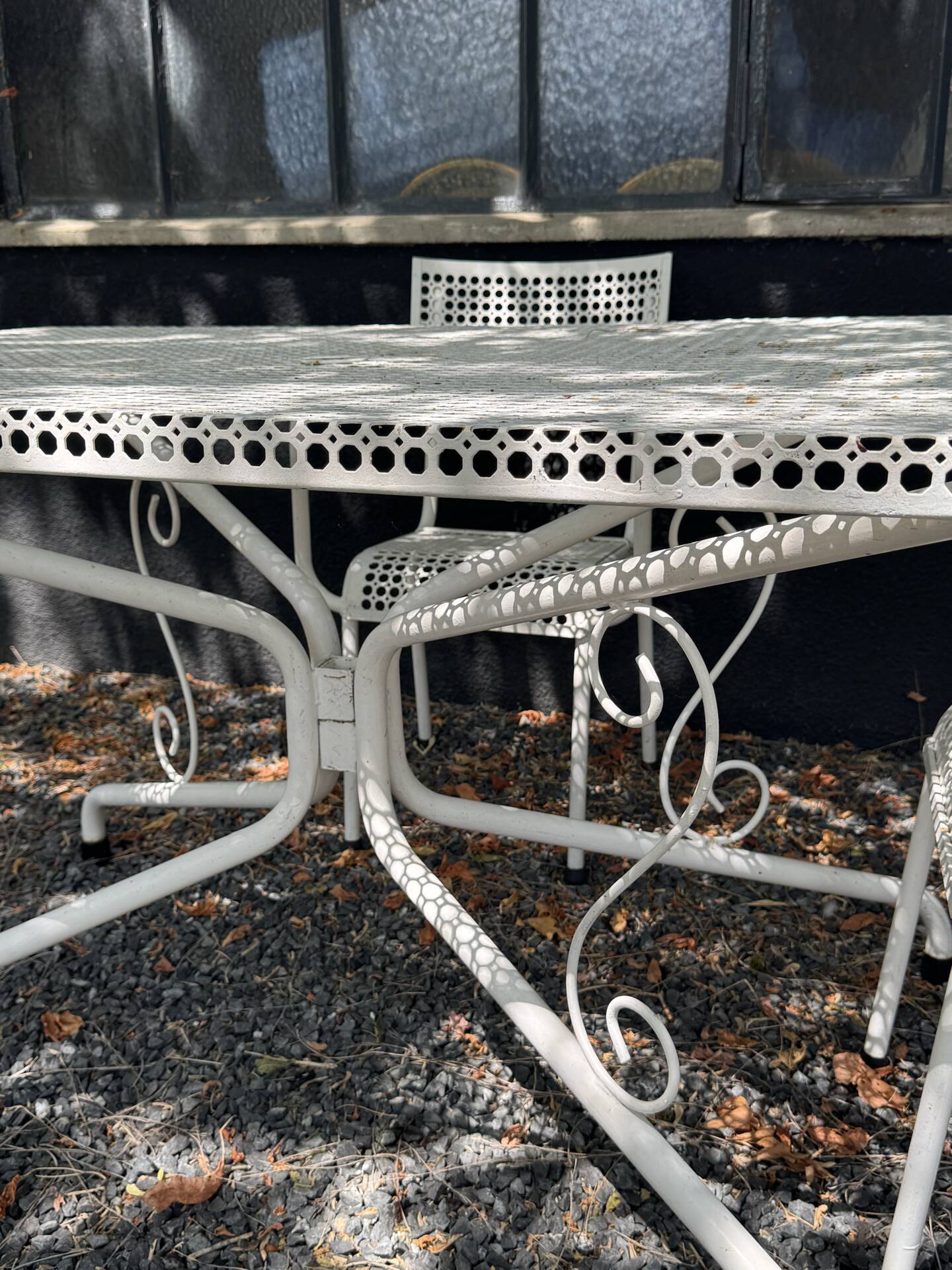 Salon de jardin rené malaval 2 chaises 2 fauteuils
