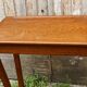 Wooden school desk and chair, 1950s