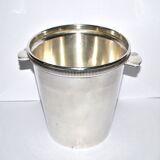 Vintage silver-plated metal champagne cooler by Reneka