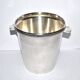 Vintage silver-plated metal champagne cooler by Reneka