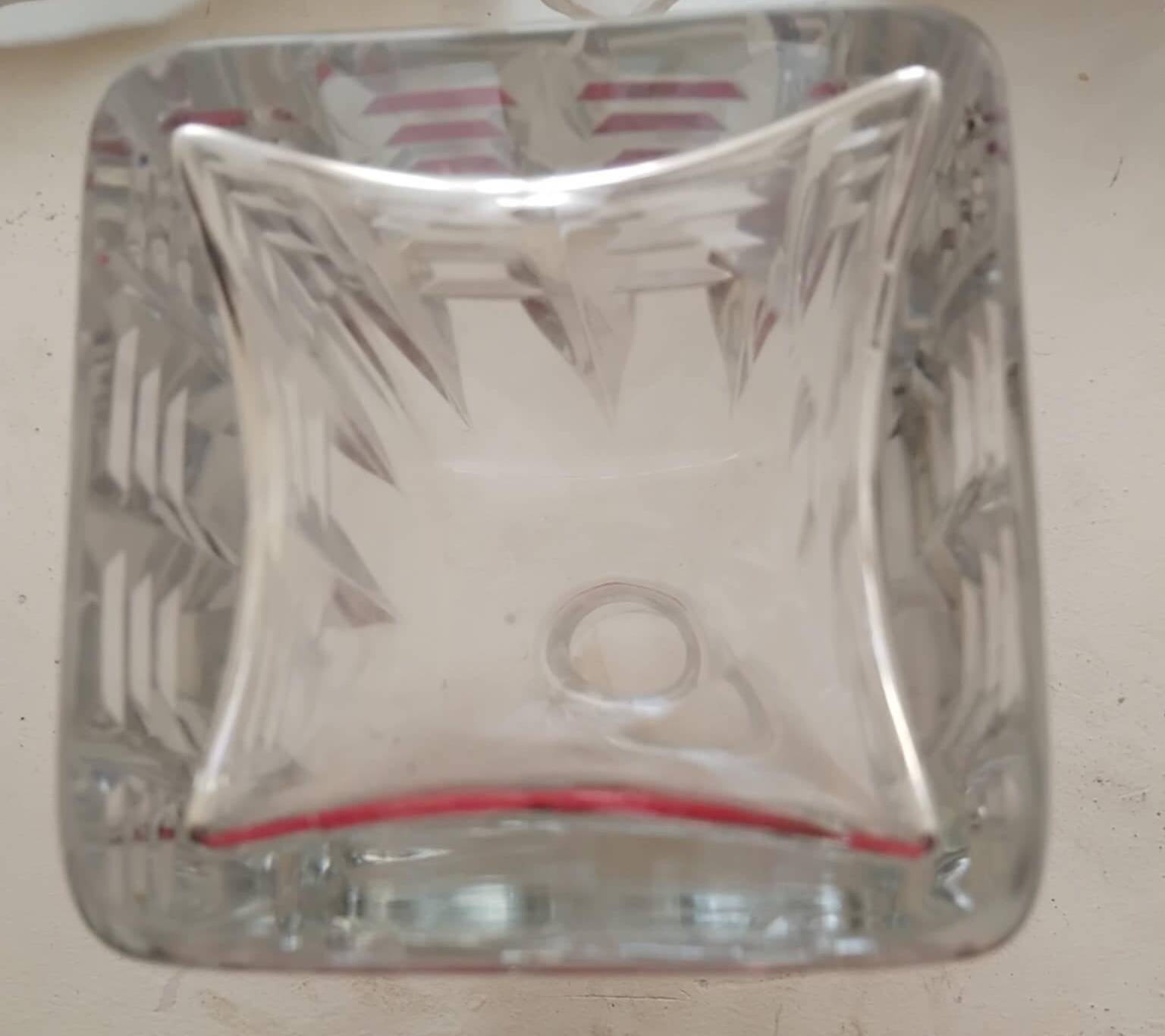 Crystal whisky decanter