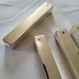 5 silver-plated knife holders, Ste NPA goldsmith hallmark