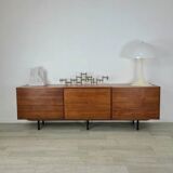 Vintage ARP sideboard in teak 1960s design Guariche Minvielle