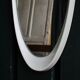Miroir ovale vintage