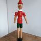 Wooden Pinocchio from the 80s Italy