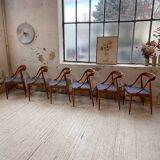 6 chairs by Johannes Andersen
