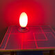 Egg bedside lamp, vintage night light 1970.