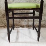 Six chaises des années 50 - bois verni