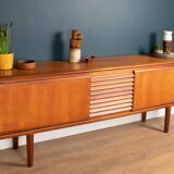 Retro Long Teak 1960s White & Newton Sideboard