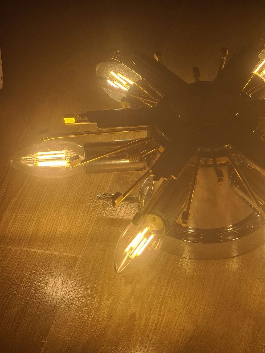 Ceiling lamp, wall lamp, chandelier sun, star, Italy vintage 1960