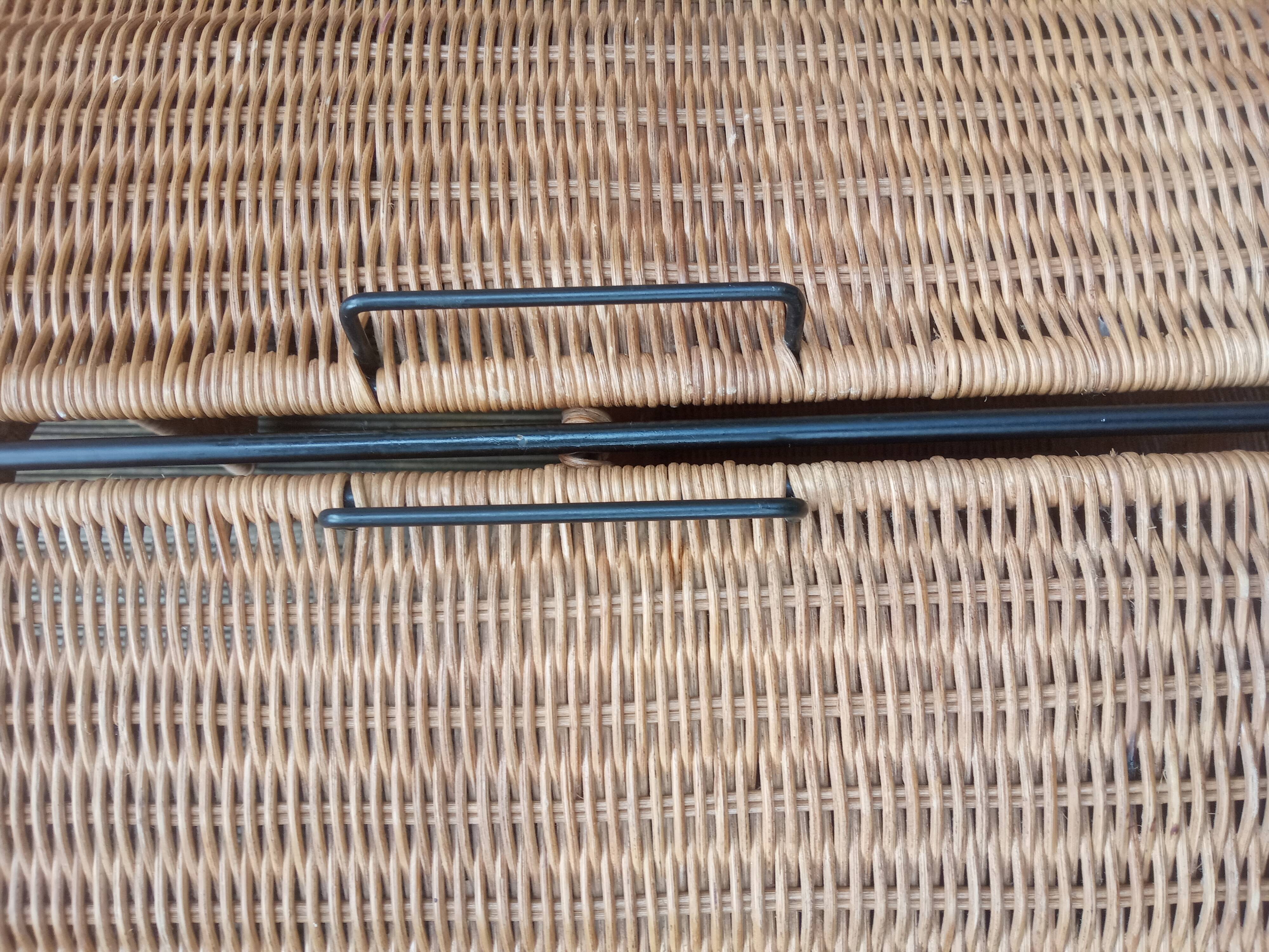 Vintage rattan furniture 50s