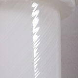 Vintage Set of 2 Opaline glass lamps, 1960 Germany.