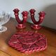 Woven ceramic trivet