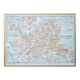 Printed in 1909, map of Verona (Verona), Veneto, Italy.