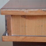 Lacquered wooden bedside