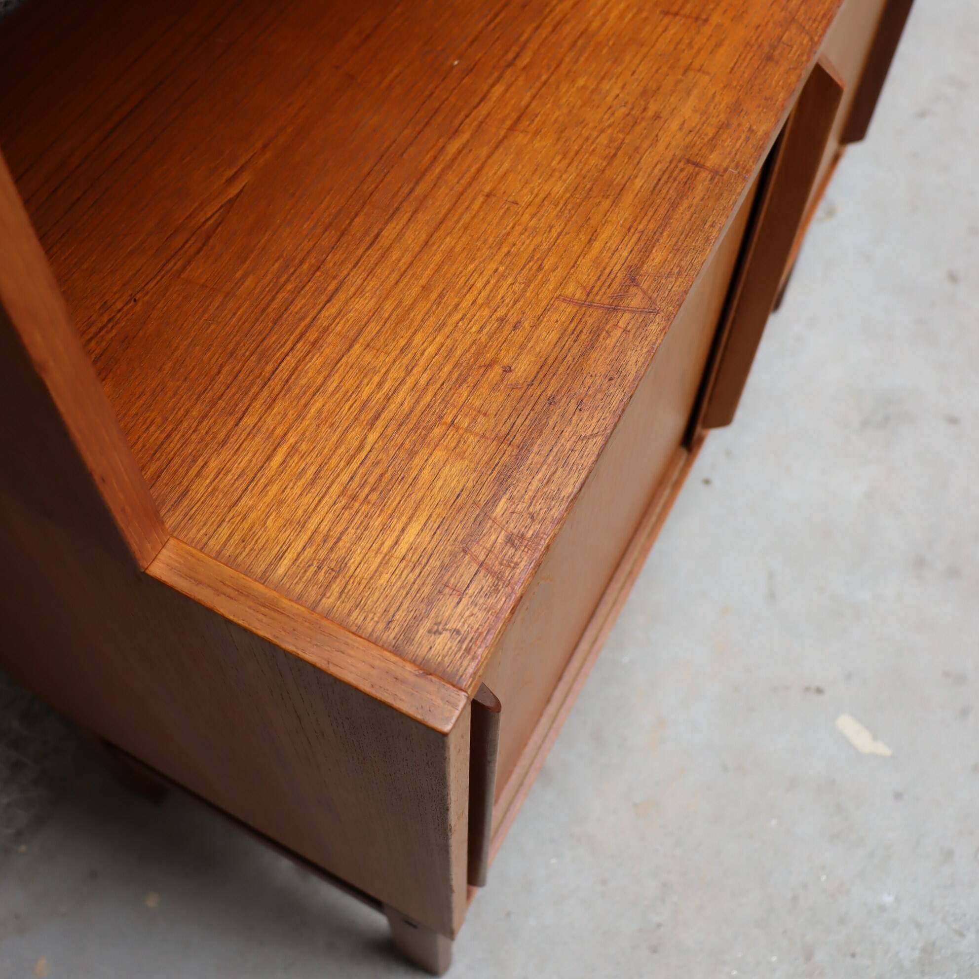 Bibliothèque scandinave modulable années 60