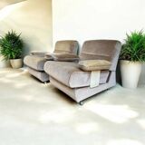 set of 2 vintage single-seater/club or 1 two-seater armchairs