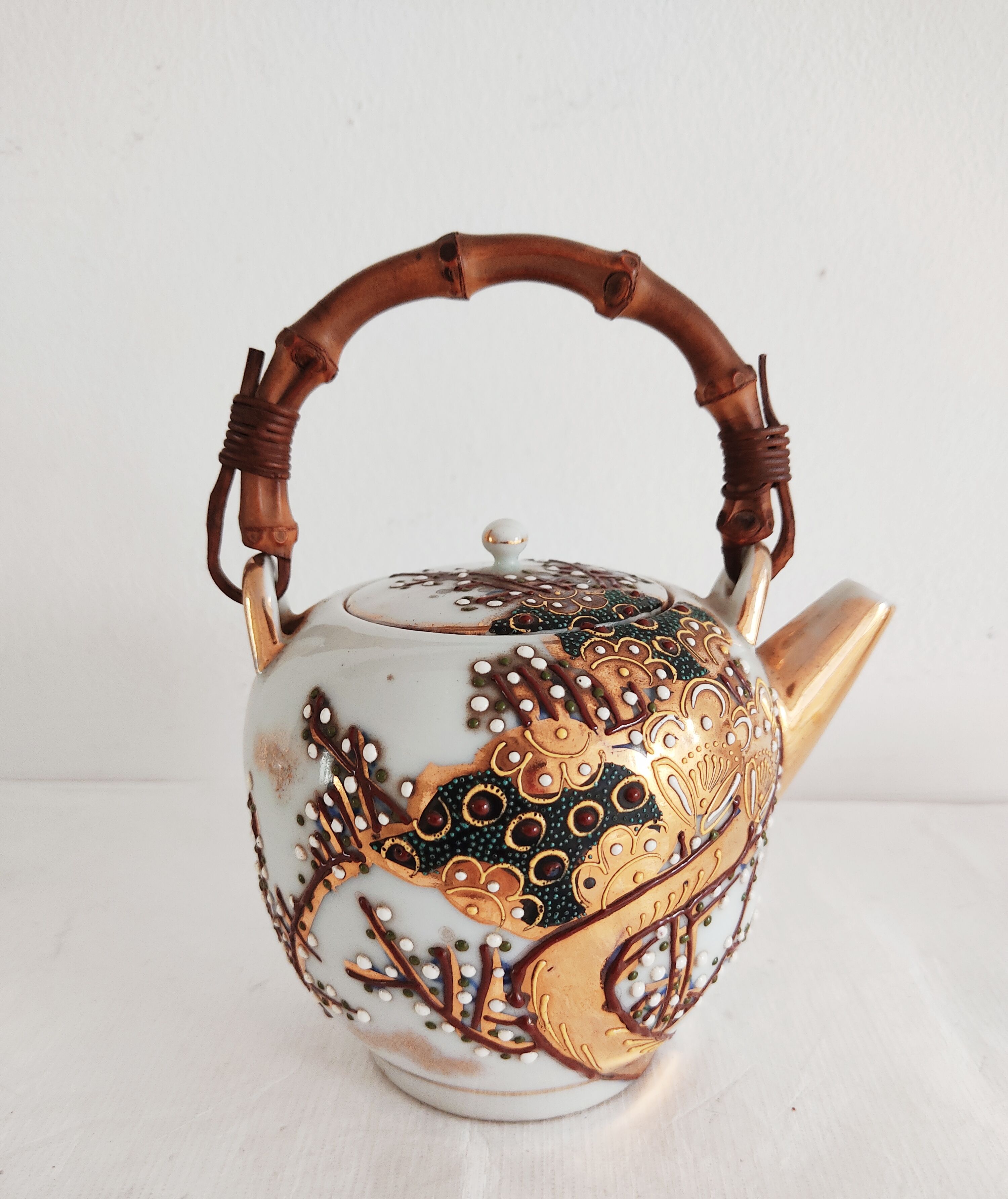 Satsuma Japanese tea set for 4 people