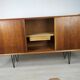 Vintage enfilade sliding doors