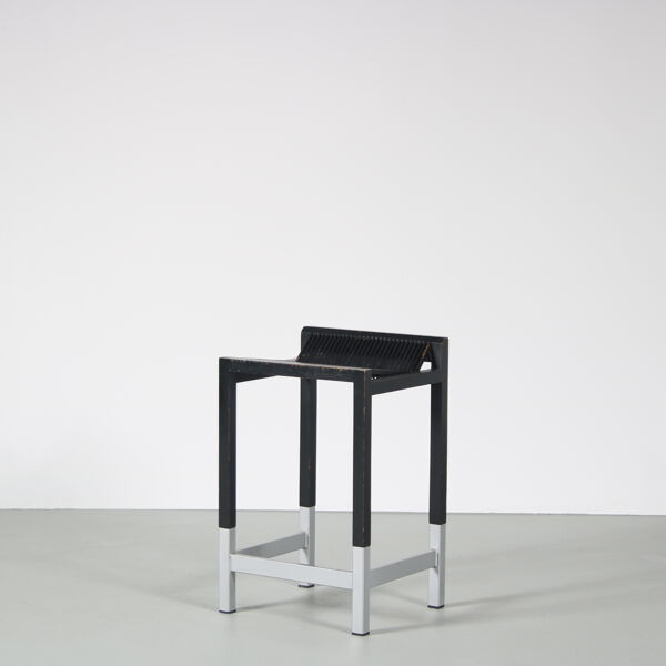 Tabouret de bar des années 1970 par Ruud Jan Kokke, Pays-Bas