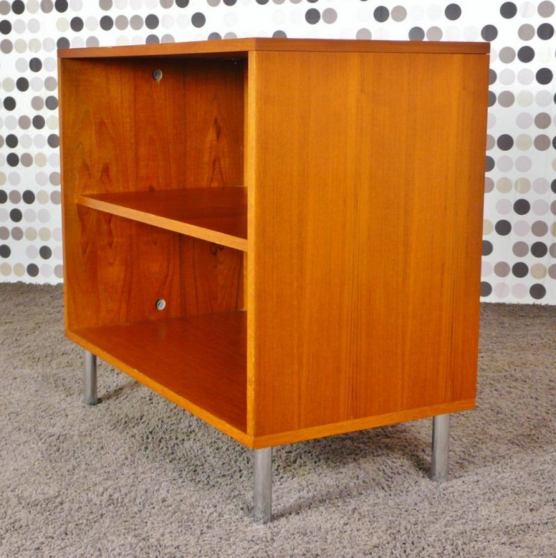 Scandinavian library in teak vintage 1960 / 1970