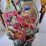 Pair of slip vases