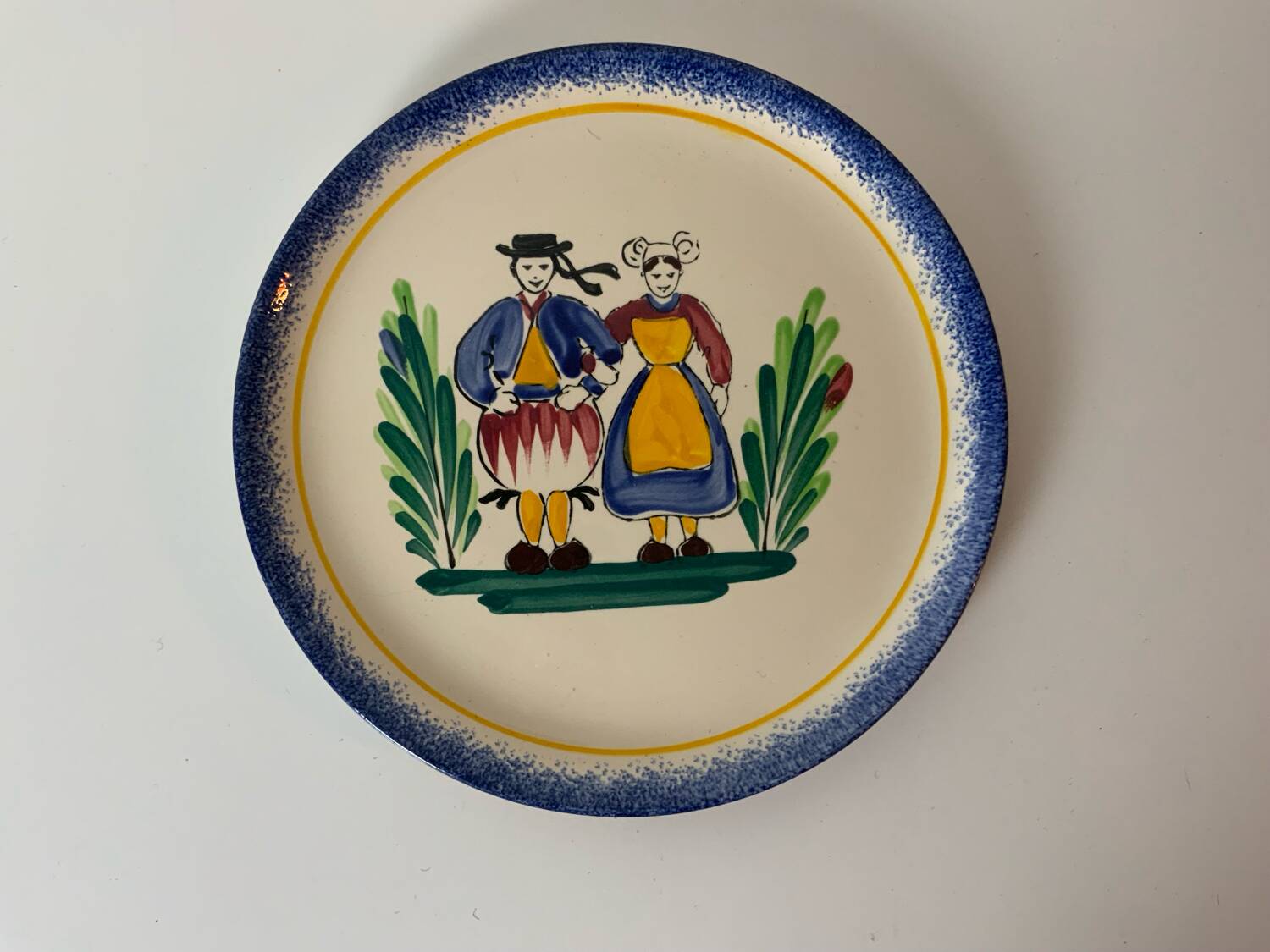 Breton dish or plate