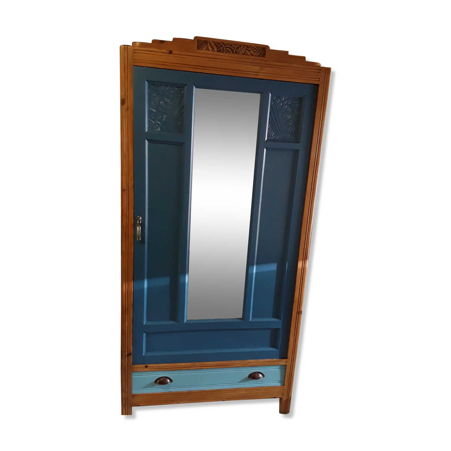 Relooked art deco wardrobe