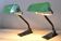 Pair of Art Deco desk lamps, 1930