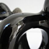 Pair of sculptural ceramic bookends design 70s