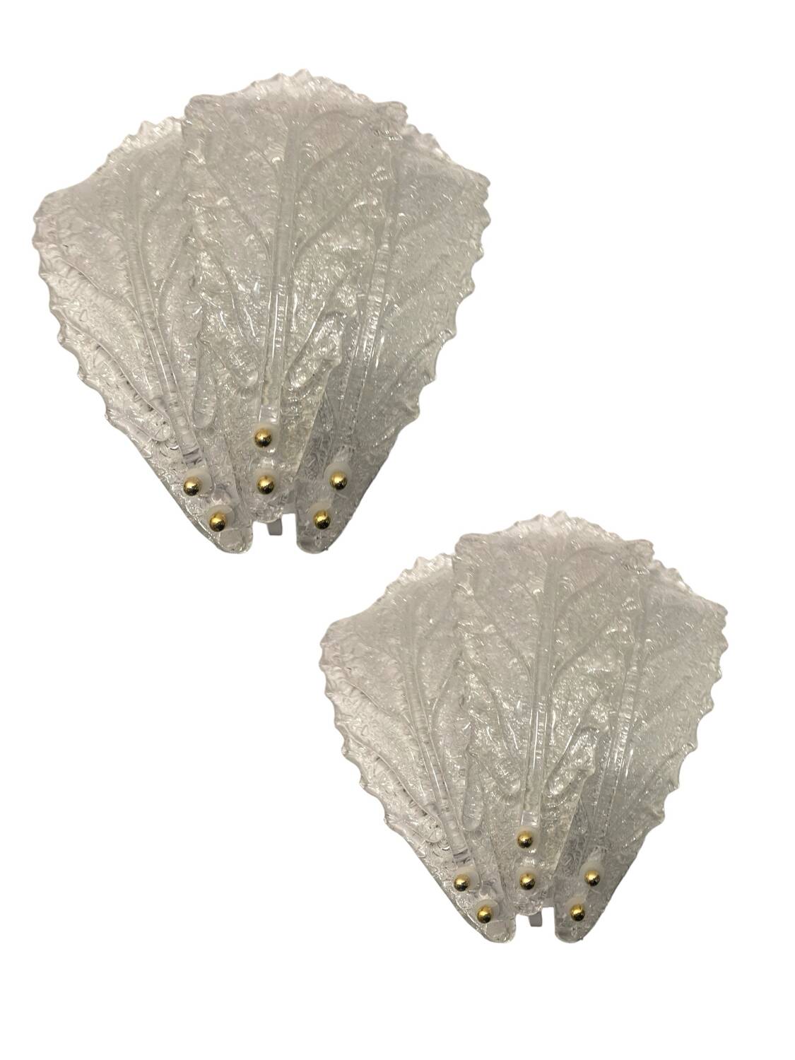 Large Murano Glass Sconces