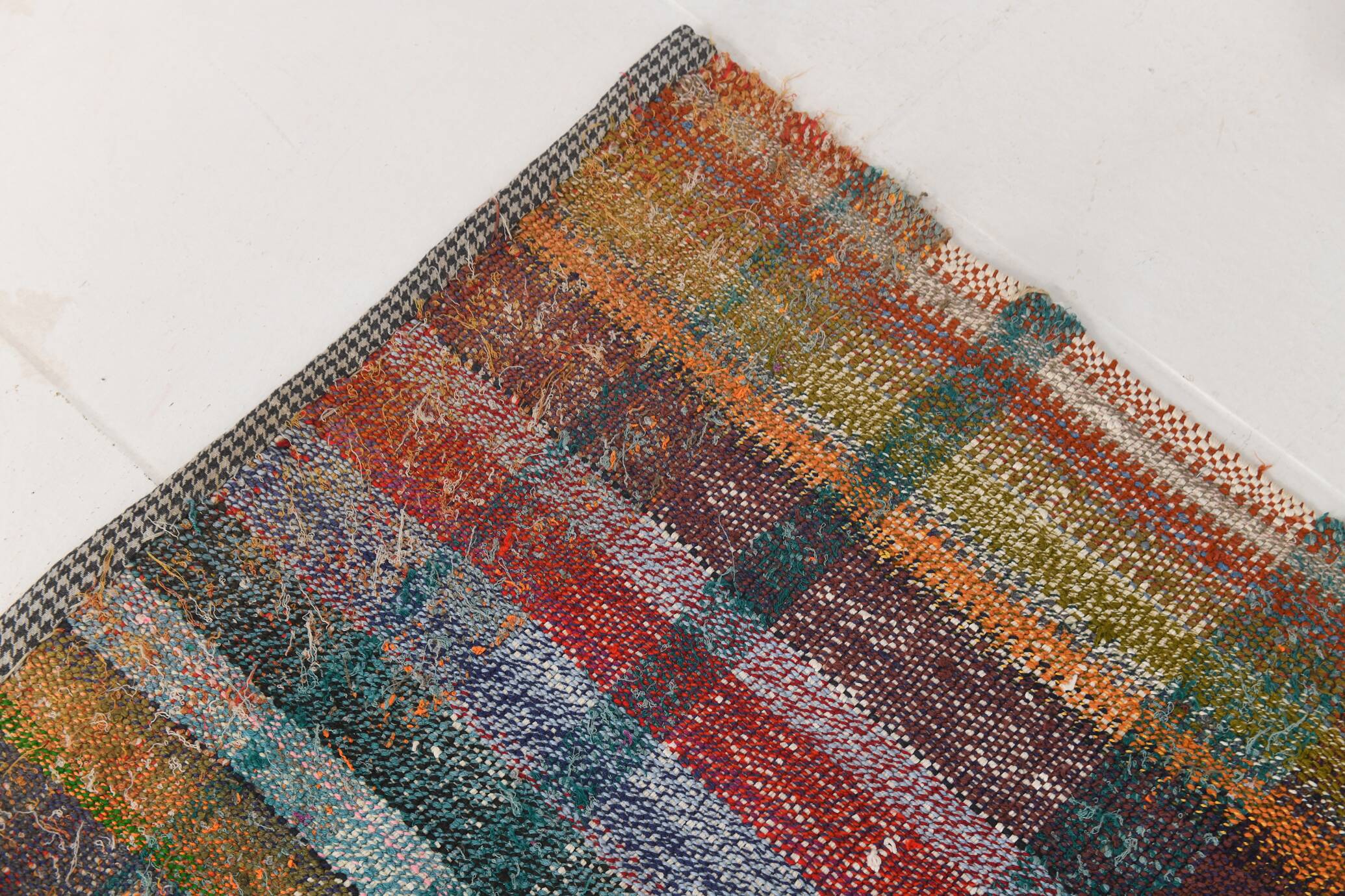 Hand Knotted Jute Vintage Kilim Rug, 219x336Cm