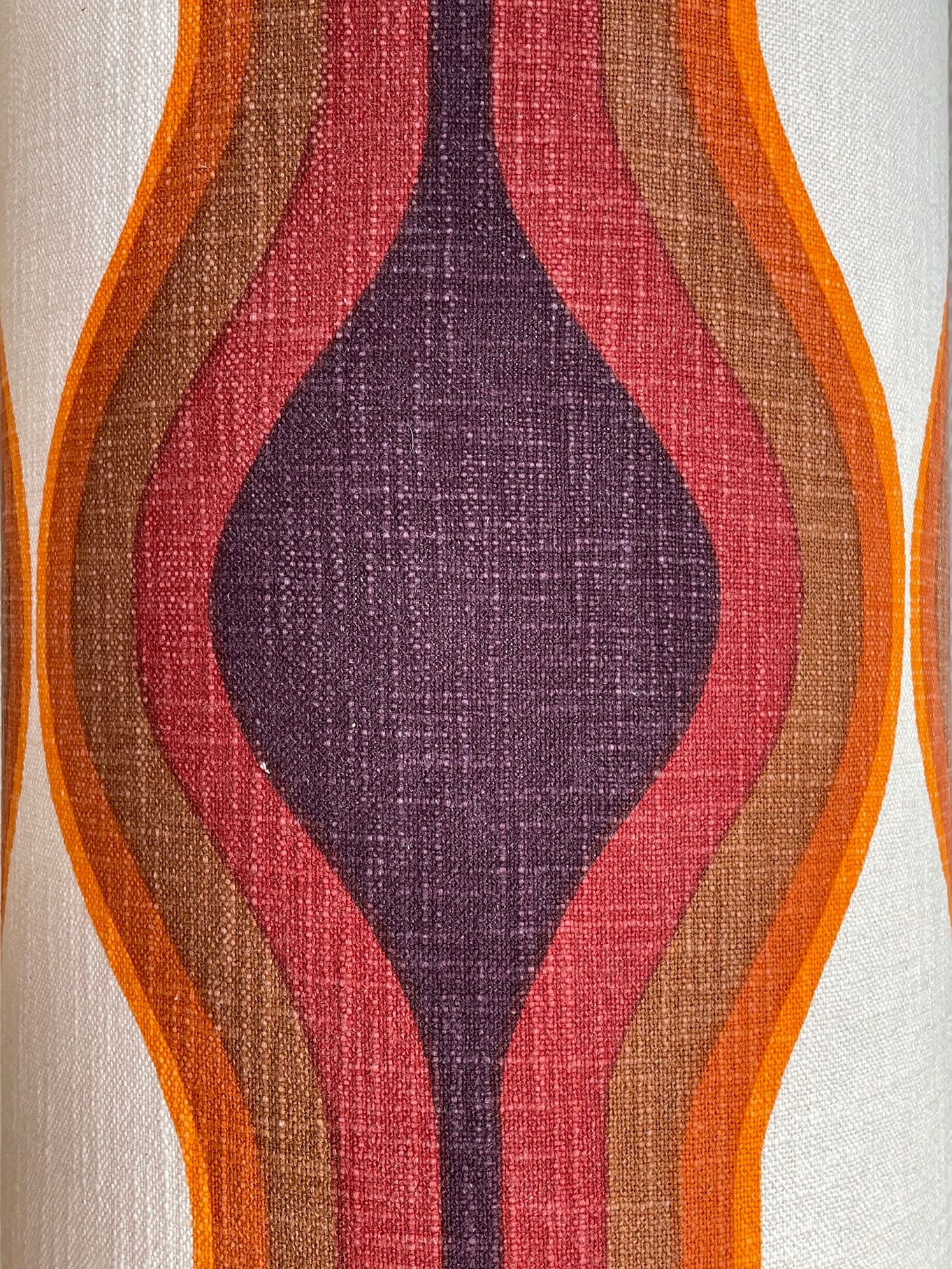 Lampshade Metropolis fabric 70s
