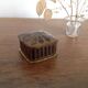 Vintage brass mother-of-pearl box