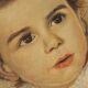 Child portrait oil painting