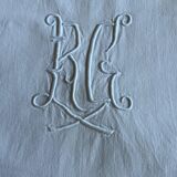 Hand-embroidered bed sheets
