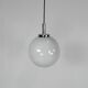 Set of 2 Mid Century Hanging Bol Lamps by Glashutte Limburg, 1970s