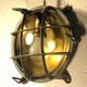 22 cm brass "porthole" wall light
