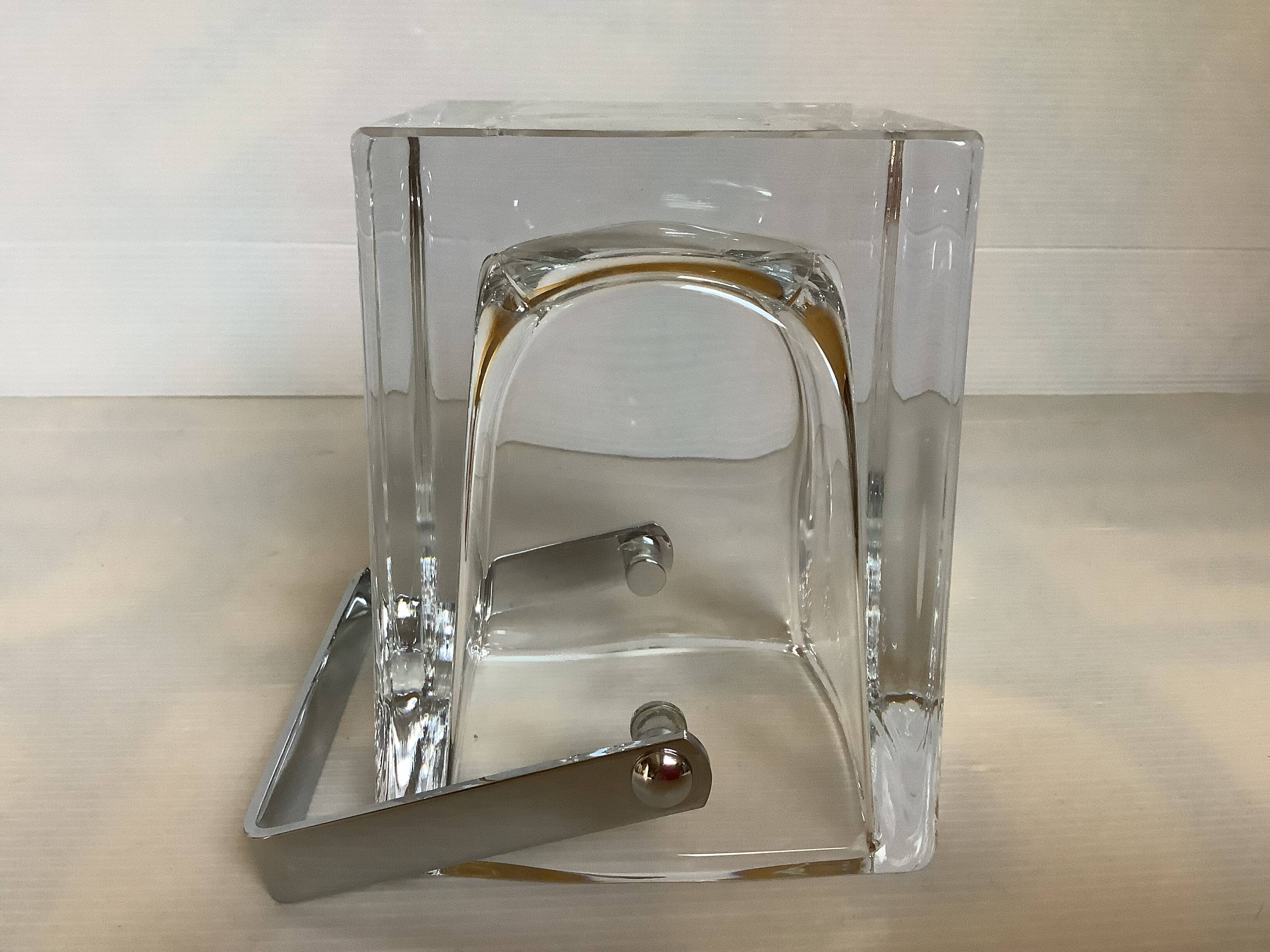 Crystal ice bucket from Sèvres