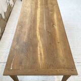 2m oak farm table